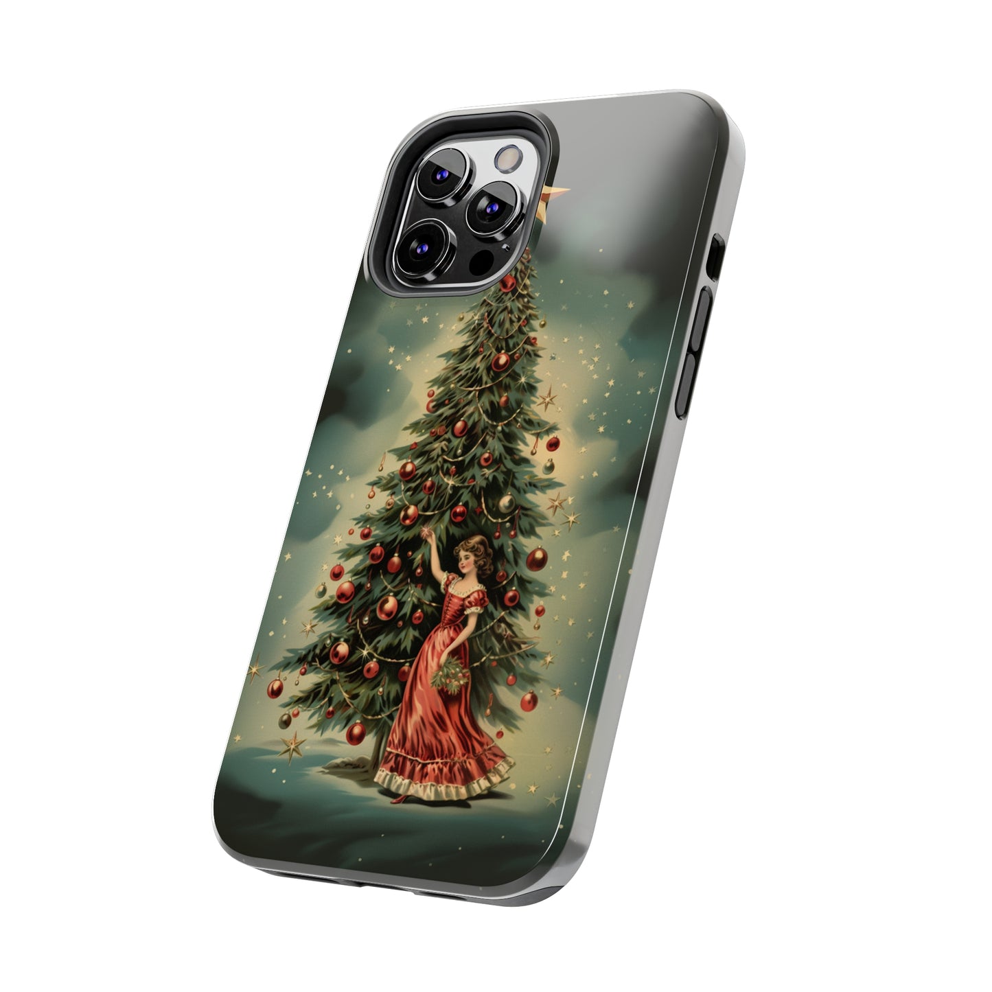 Vintage Christmas Charm Case for iPhone