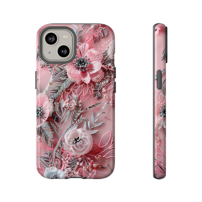 Coquette Aesthetic Floral Art Phone Case