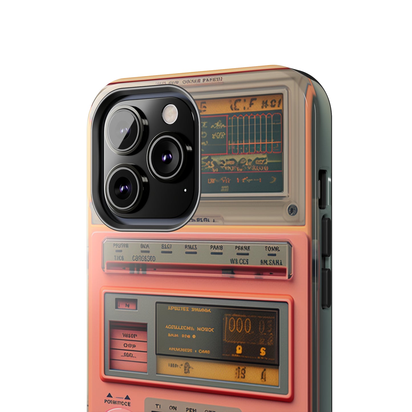 Cyberpunk Retro Walkman Nostalgia | Vintage Beats Revival iPhone Case