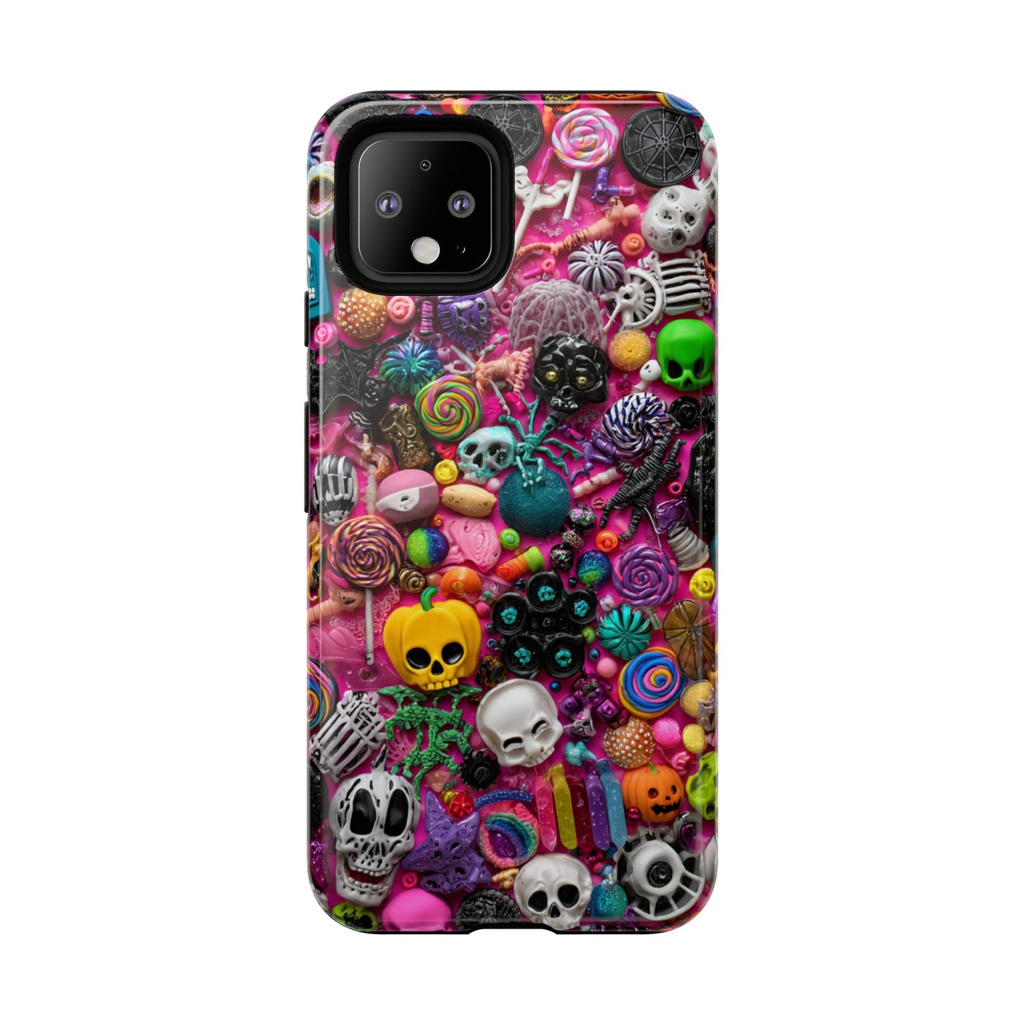 Spooky Phone Case, Candy Gothic Alt Punk Junk