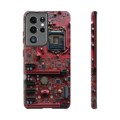 Open Circuit Naked Motherboard Technology Phone Case