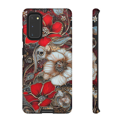 Stained Glass Floral Paisley Explosion Phone Case