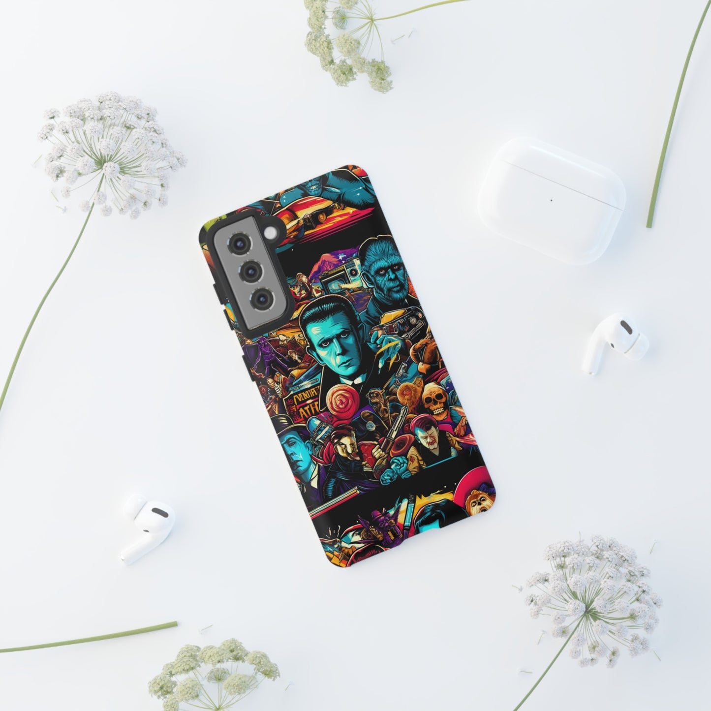 Retro Horror Hollywood Pop Art Phone Case