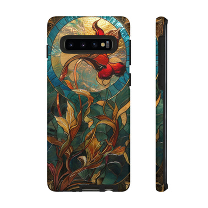 Art Nouveau Floral Full Moon Phone Case