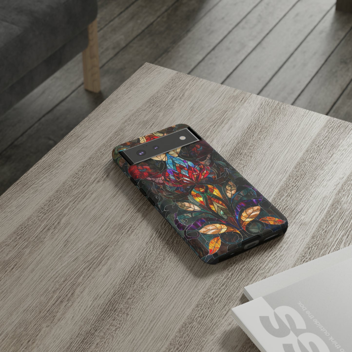 Art Deco Stained Glass floral Phone Case