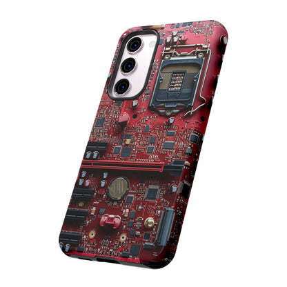 Open Circuit Naked Motherboard Technology Phone Case