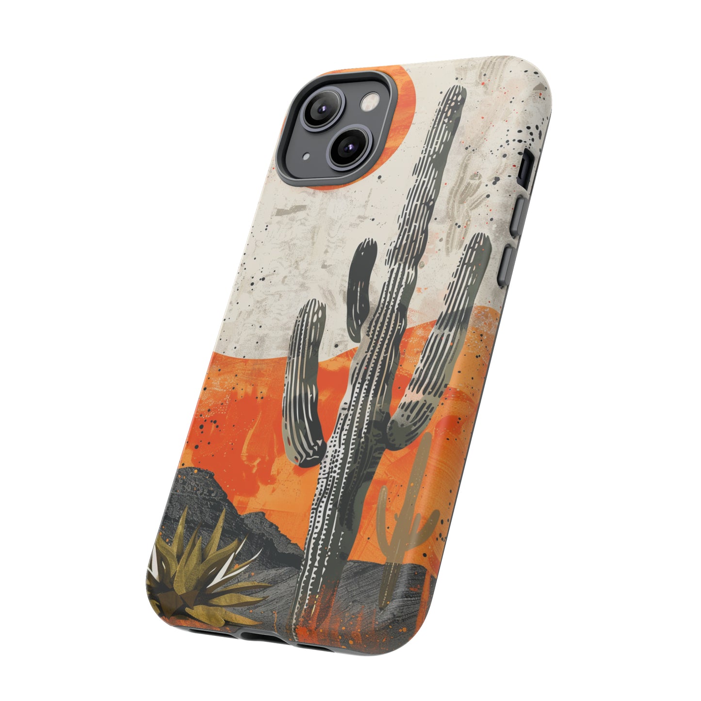 Desert Cactus Western iPhone Case