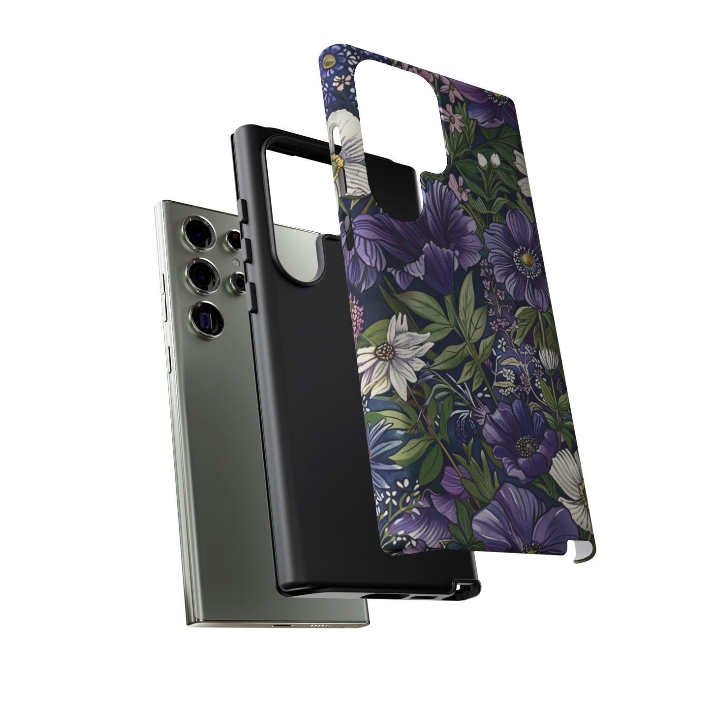 Floral Sage Purple Wildflower Phone Case