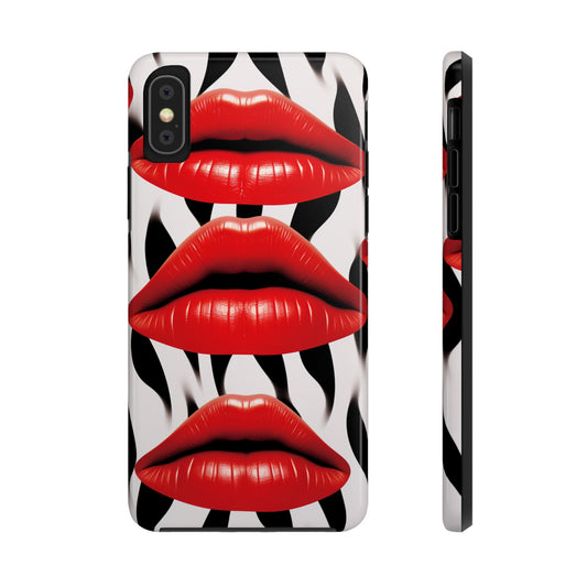 Kiss Lips iPhone Case