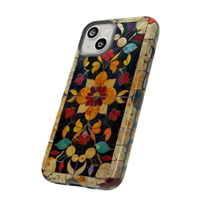 Azulejo Porcelain Vintage Tile Mediterranean Design Phone Case