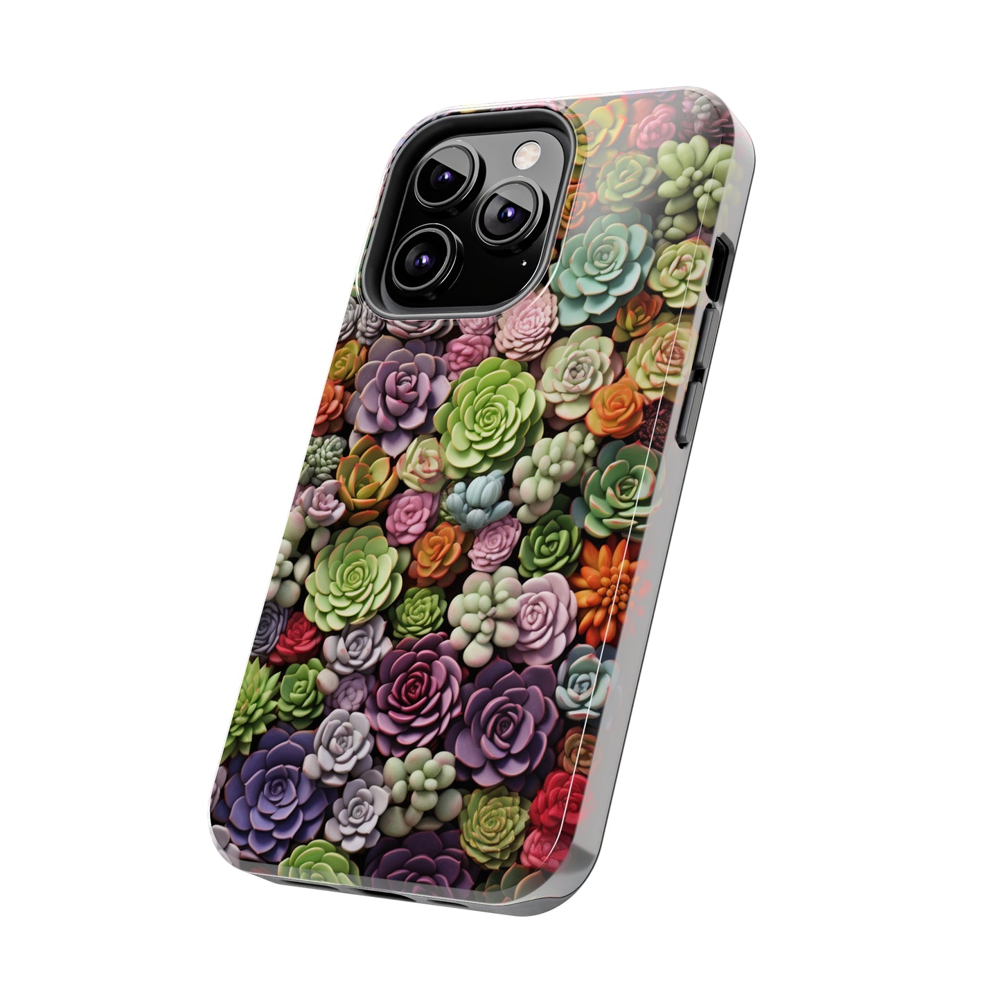 Succulent Desert Cactus Floral iPhone Case | Embrace the Beauty of Arid Elegance