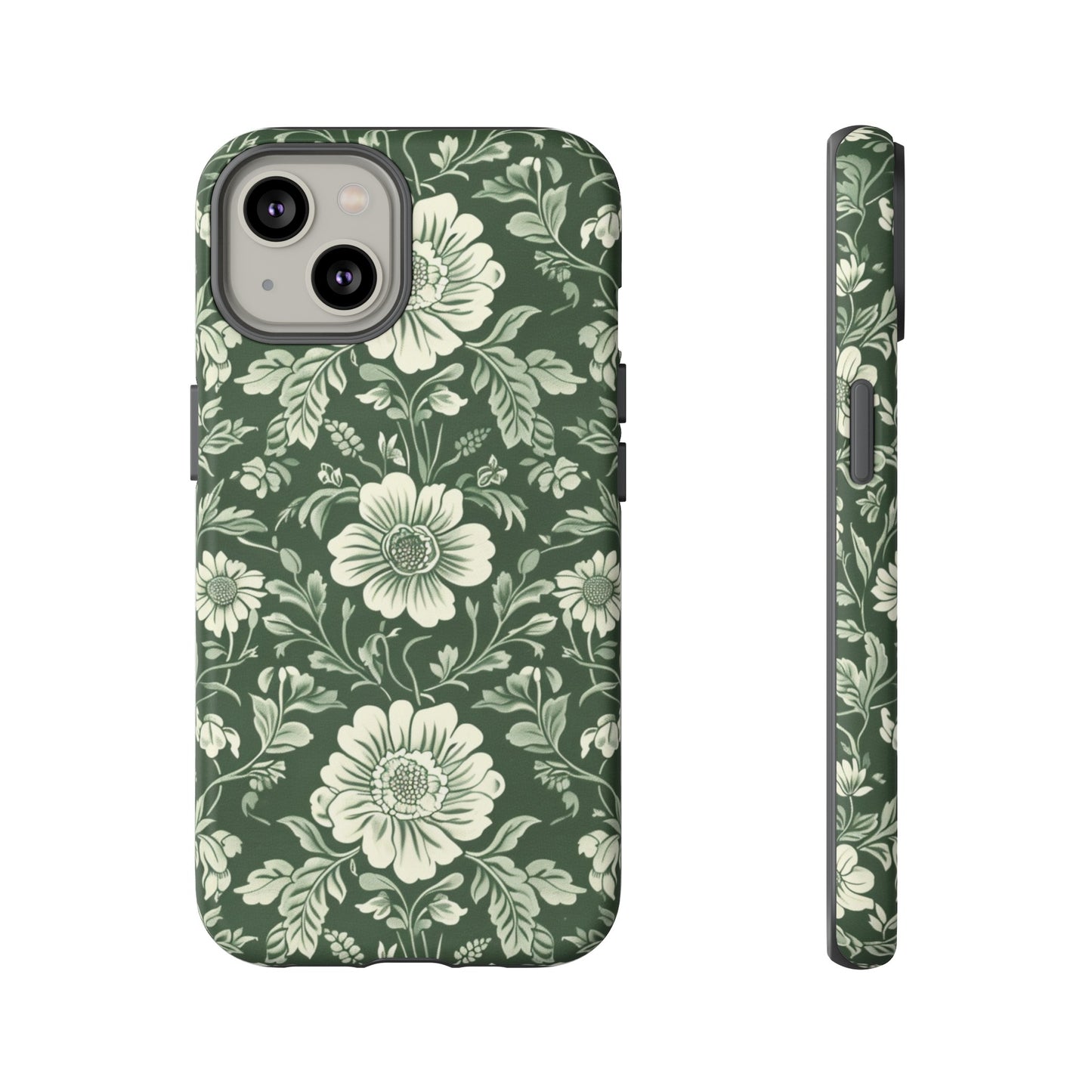 Floral Sage Green Wildflower Phone Case