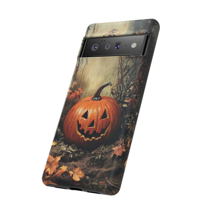 Vintage Style Halloween Jack-o'-Lantern Phone Cover