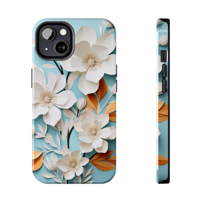 Paper Floral iPhone Case | Delicate Elegance and Nature-Inspired Beauty