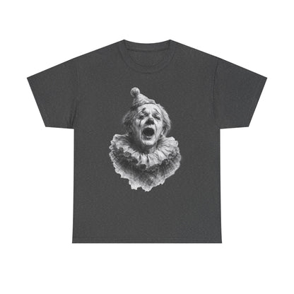 Vintage Sad Clown Opera T Shirt Italian Performer Art Tee