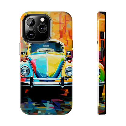 VW Bug Phone Case Retro iPhone Tough Case – Volkswagen beetle iPhone case