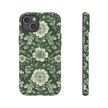 Floral Sage Green Wildflower Phone Case