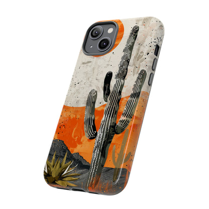 Desert Cactus Western iPhone Case