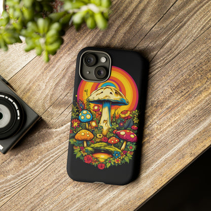 Psychedelic Art Mushroom Phone Case