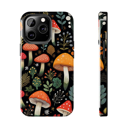 Psychedelic Magic Mushrooms Phone Case | Dive into Vintage Vibes