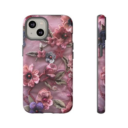 Coquette Aesthetic Floral Art Phone Case