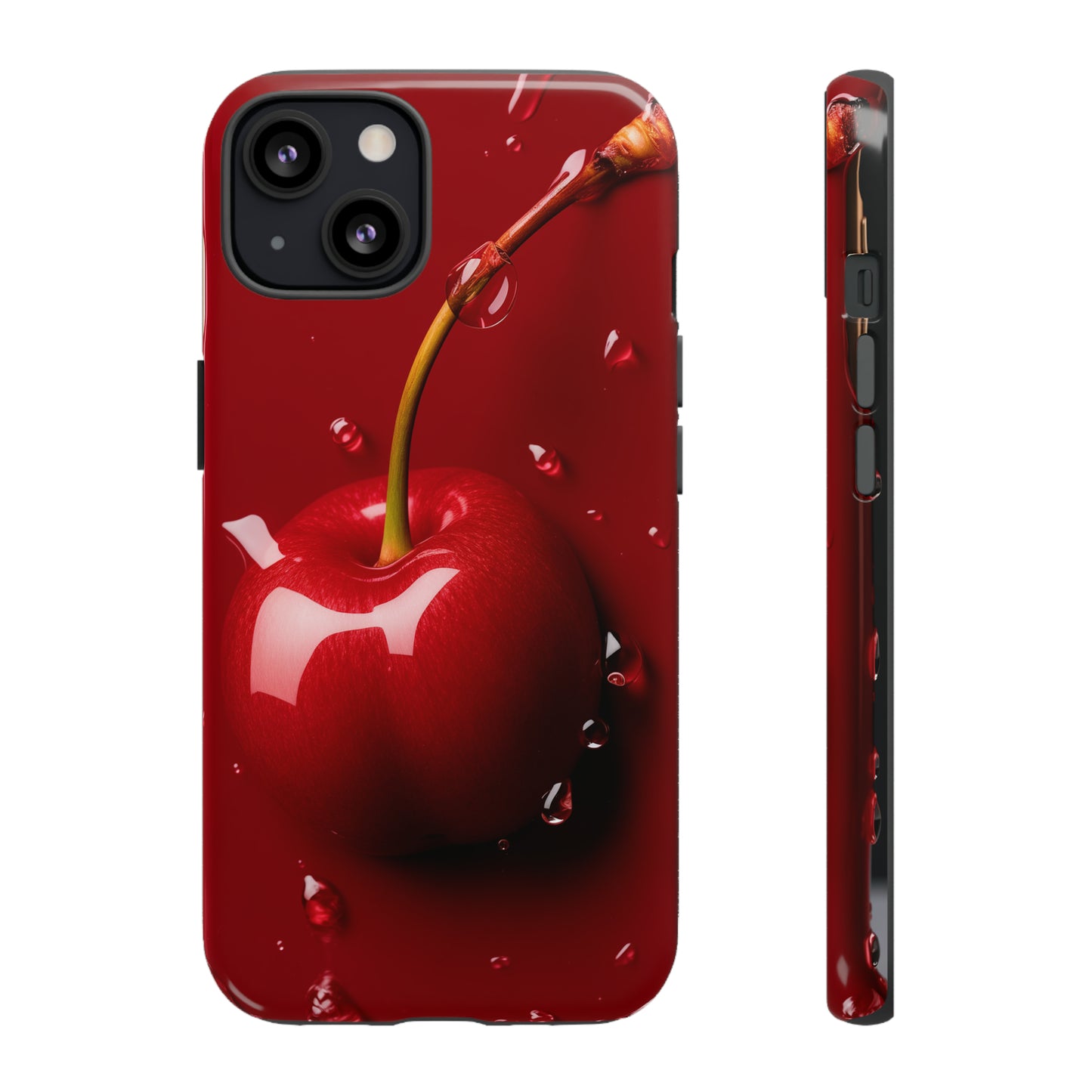 Unique Cherry Bomb Design Phone Case