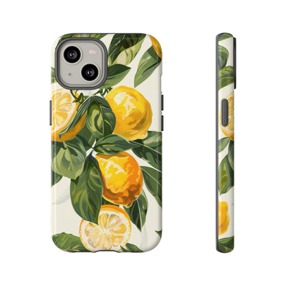 Yellow Lemon Italian  Painting iPhone 13 Case