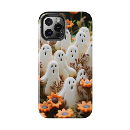 Sweet Spook: Cute Halloween Cookie Ghost | Adorable & Festive Accessory for iPhone Models 11 through 14 Pro Max