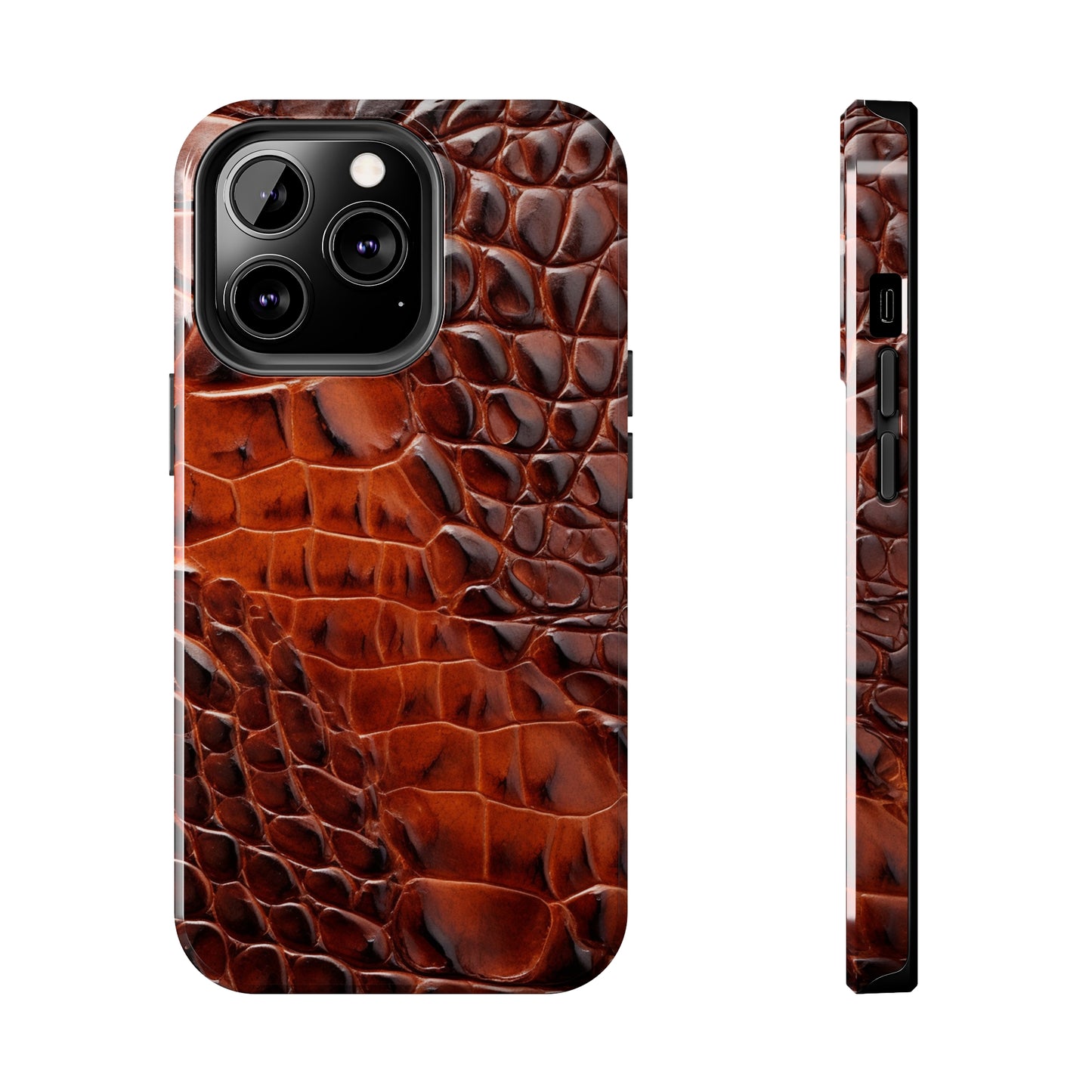 Alligator Skin Texture iPhone Case | Embrace Luxurious Style and Protection