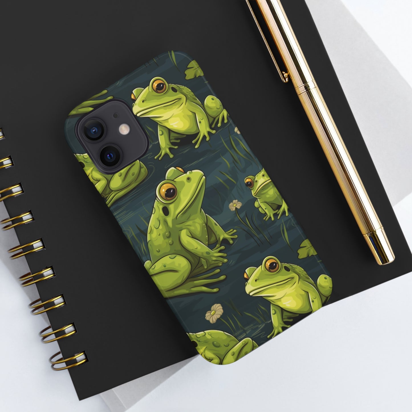 Frogs Tough iPhone Case | Embrace The Reptile Green Style and Reliable Protection