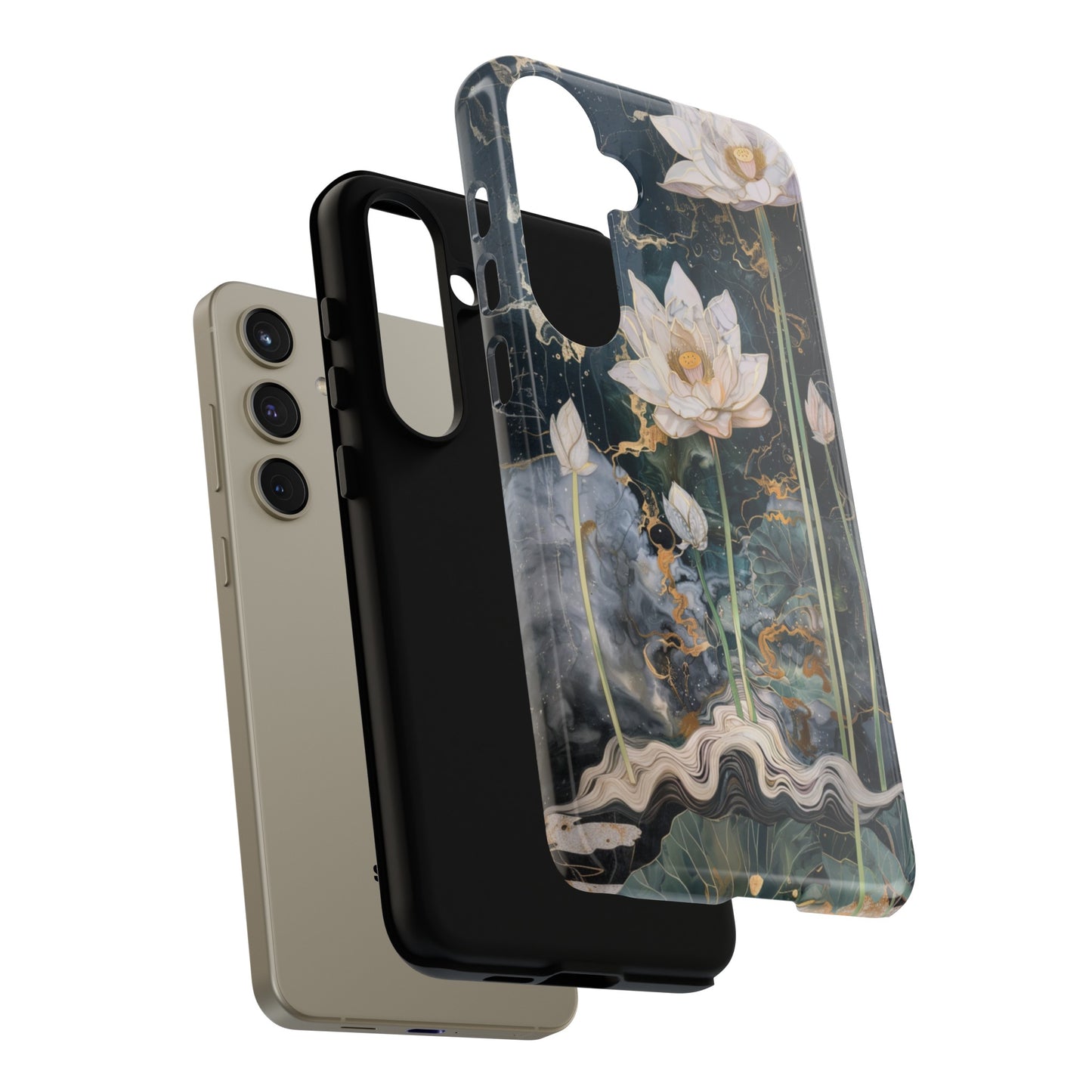 Lotus Floral Zen Art Phone Case