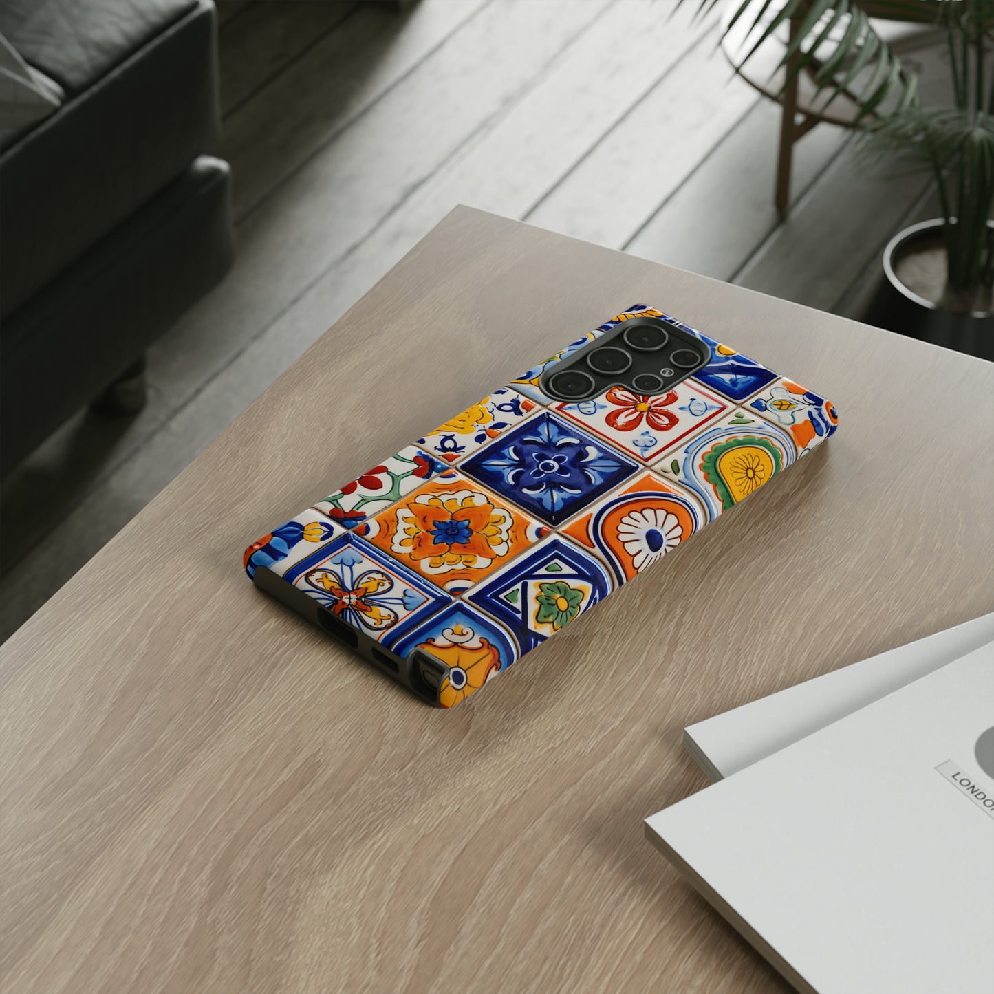 Mexican Talavera Tile Phone Case