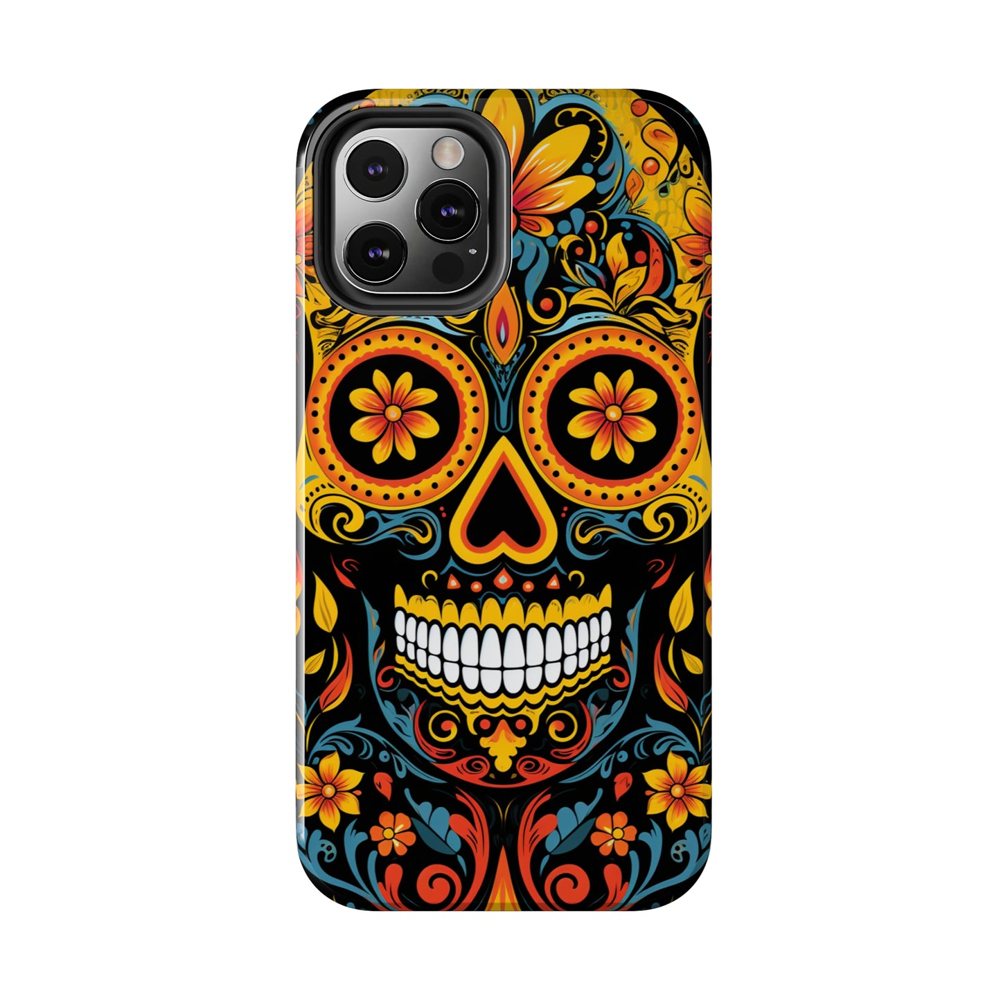 Sugar Skull iPhone Case | Dia de los Muertos Design for Apple iPhone