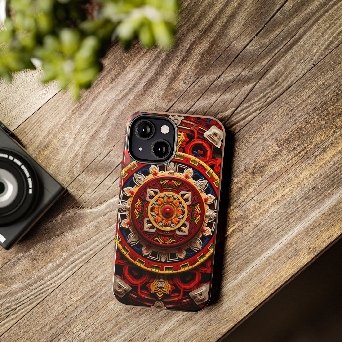 Mystical Visions: Psychedelic Tibet Mandala | Buddhist iPhone Case