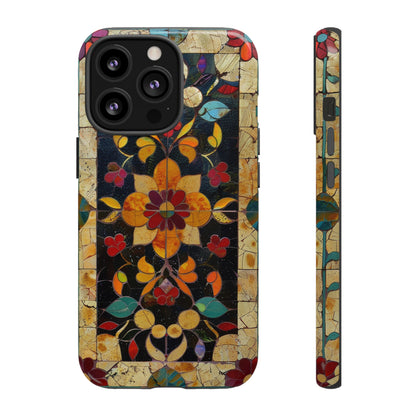 Azulejo Porcelain Vintage Tile Mediterranean Design Phone Case