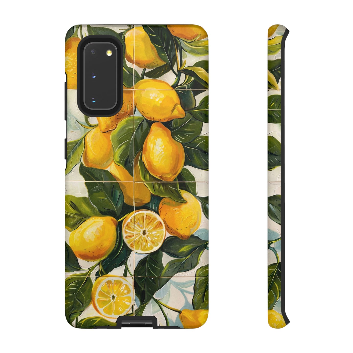 Mediterranean Lemon Italian Tile iPhone 14 Case