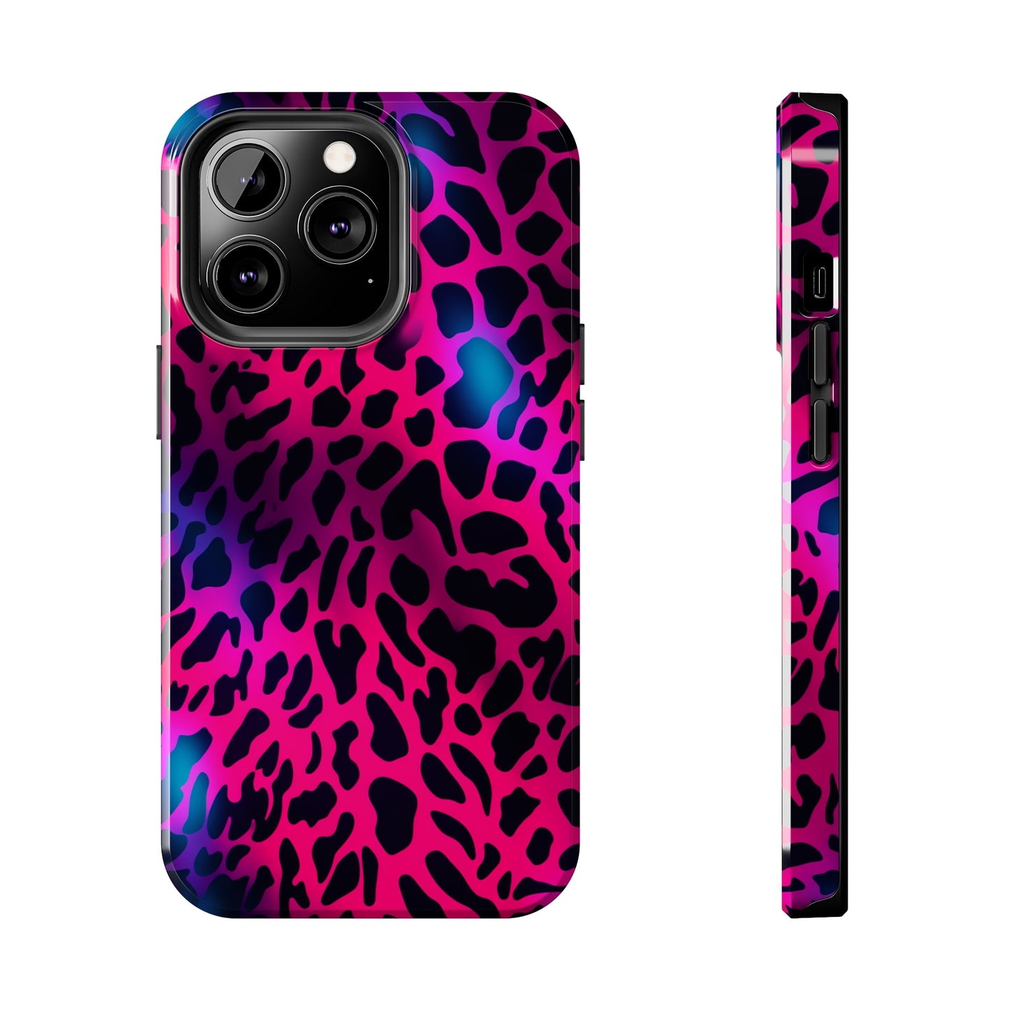 Wild Child: Trippy Leopard Spots Mystique | Dynamic iPhone Case