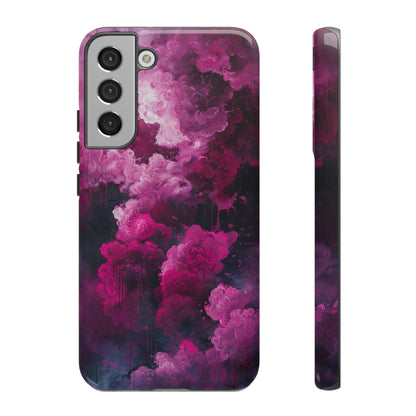 Magenta and Blue Color Explosion Phone Case