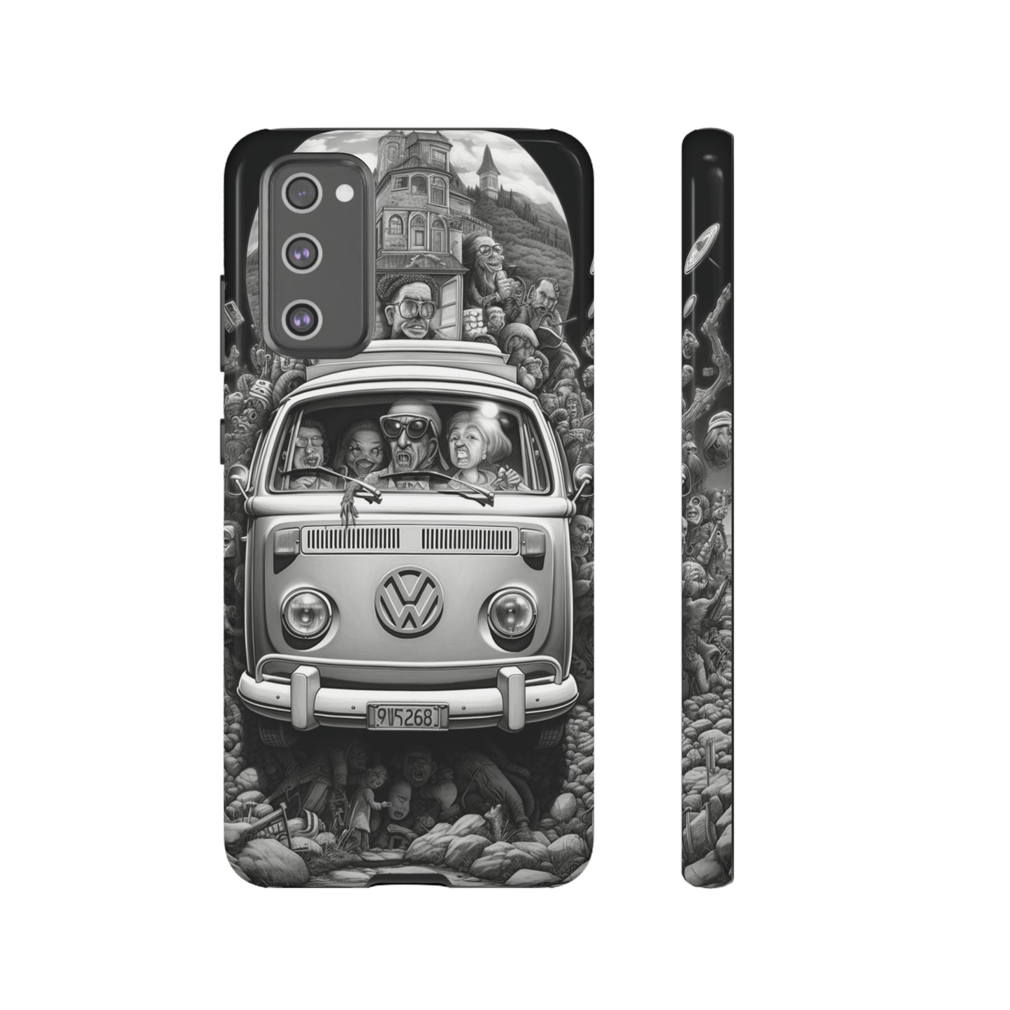 Vintage VW Camper Van iPhone Case