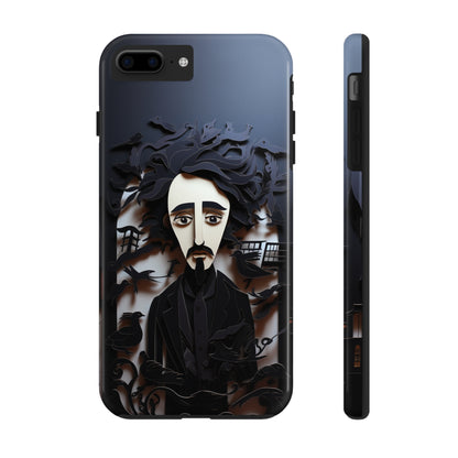 Edgar Allan Poe Gothic Halloween iPhone Case | Embrace the Dark Gothic Charm