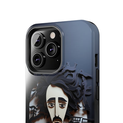 Edgar Allan Poe Gothic Halloween iPhone Case | Embrace the Dark Gothic Charm