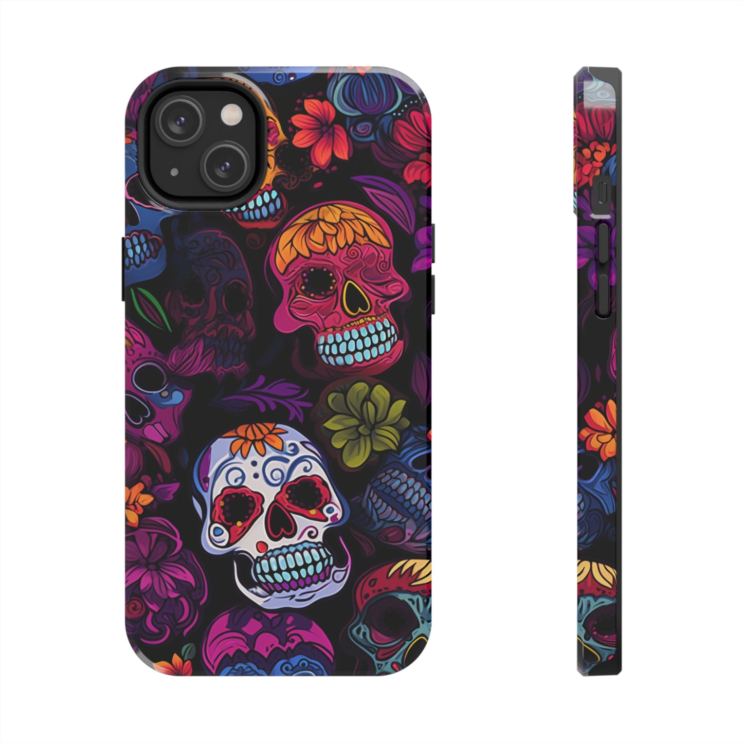 Sugar Skull iPhone Case | Day of the Dead Inspired Design for Halloween