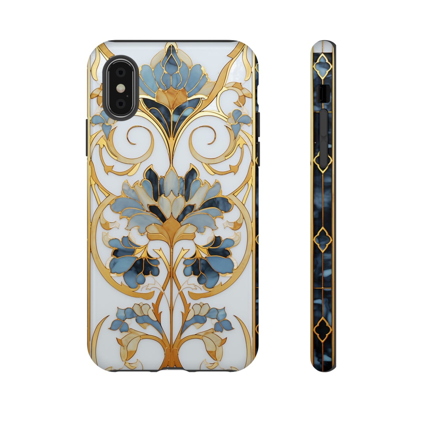 Art Deco Floral Gold