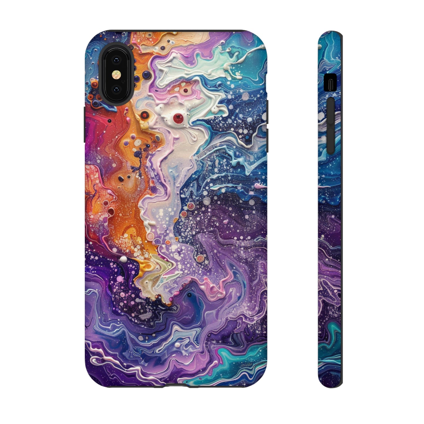 Trippy Psychedelic Color Waves Phone Case