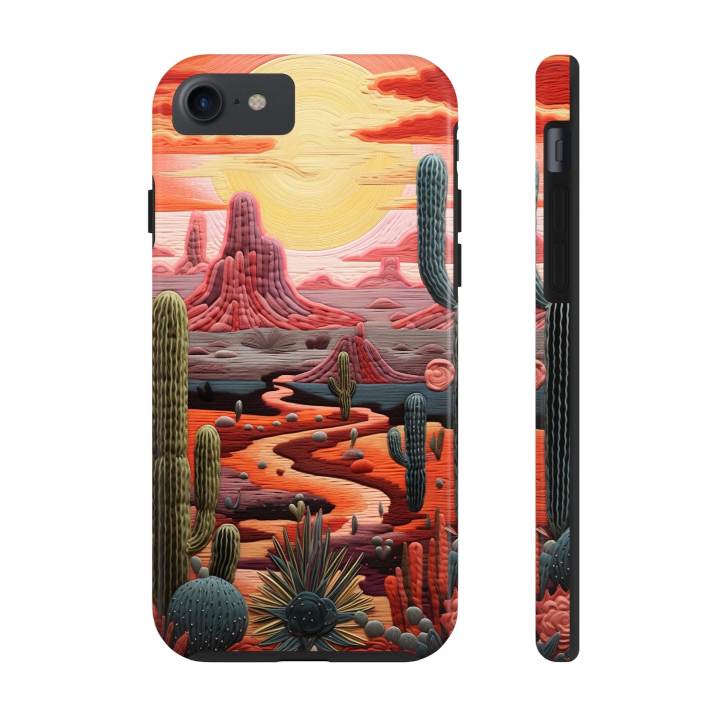 Cactus Desert Sunset Phone Case