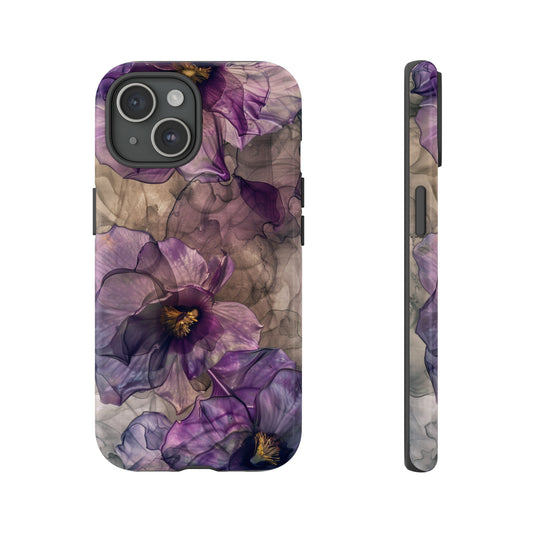 Purple Orchids Phone Case