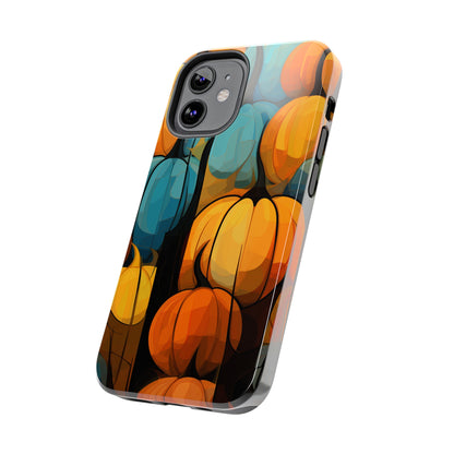 Halloween Fall Pumpkins iPhone Case | Embrace the Spooky Autumn Vibes