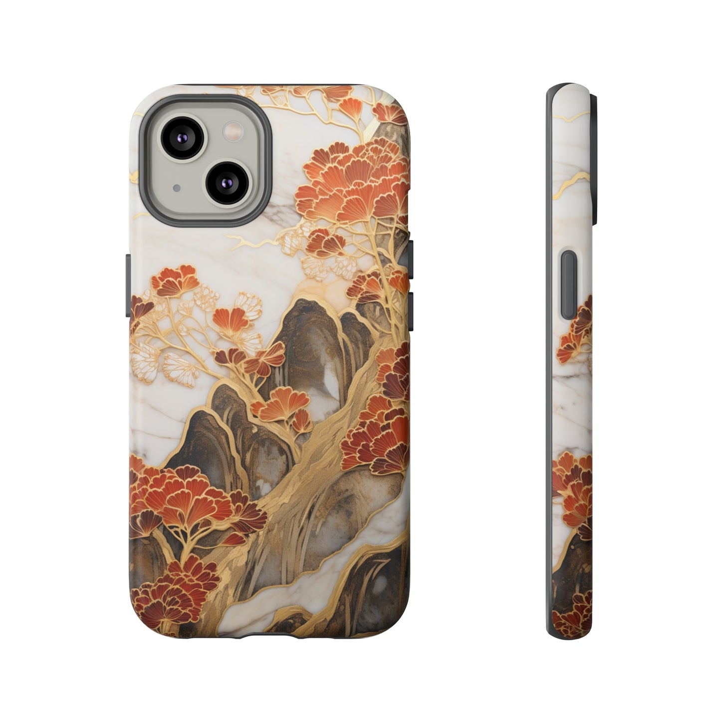 Chiyogami Floral Tough iPhone Case Galaxy S23 S22 S21 S20 Plus Ultra | Iphone 14 13 12 11 8 Pro Max Mini | Pixel 7 6 Pro 5 | Japanese Boho