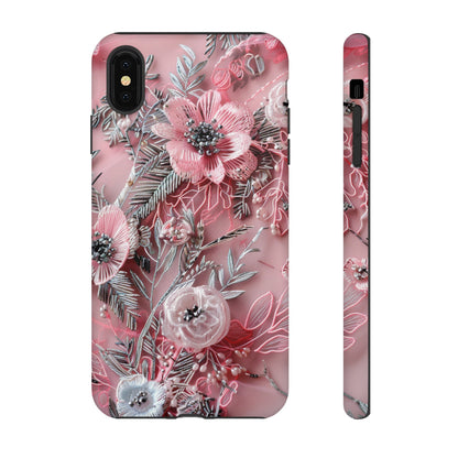 Coquette Aesthetic Floral Art Phone Case