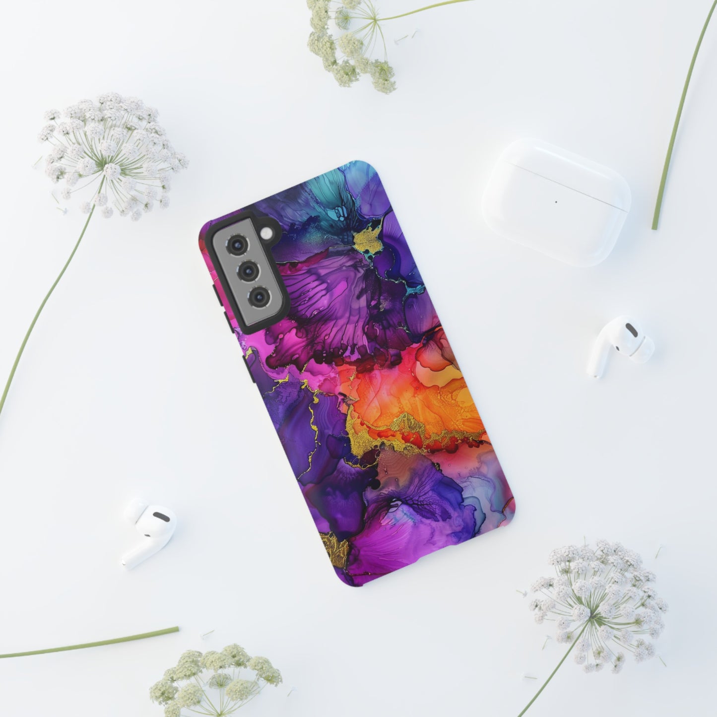 Floral Color Explosion iPhone 12 Case